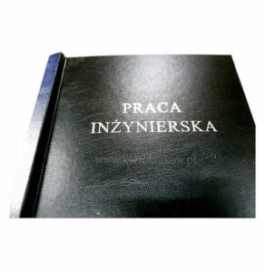 okładka czarna skora