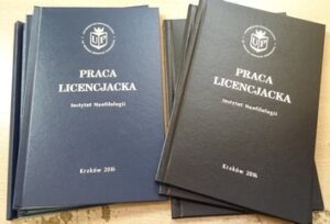 Praca Licencjacka z logo UP.