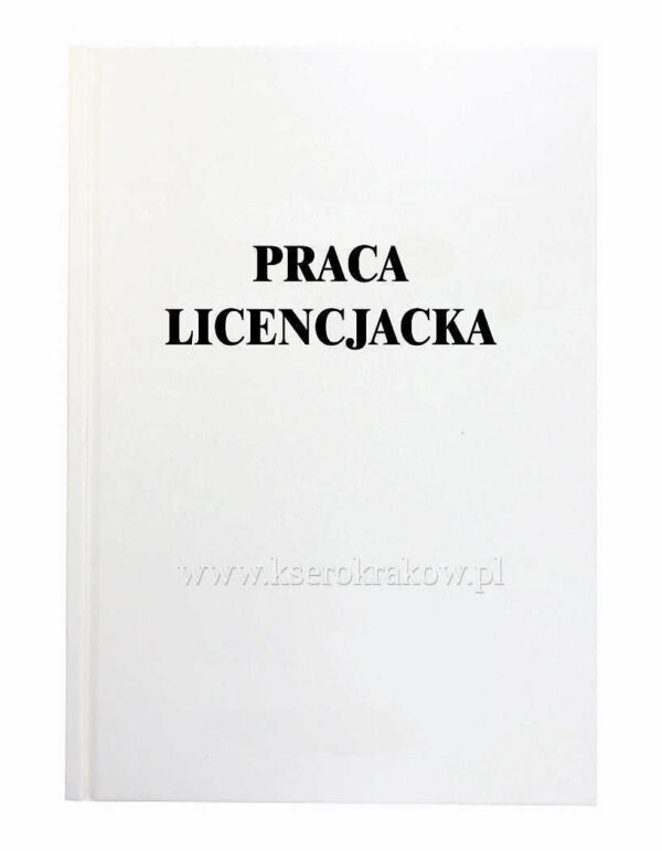 biała okładka praca licencjacka 4