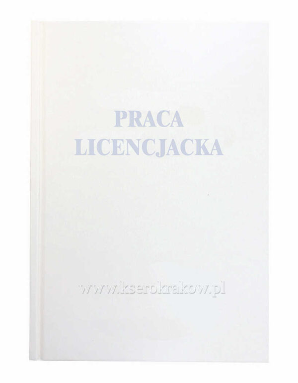 biała okładka praca licencjacka 6