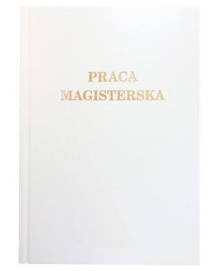 praca magisterska biała
