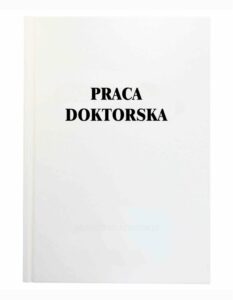 biała okładka praca doktorska