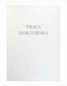 biała okładka praca licencjacka