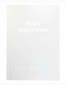 biała okładka praca licencjacka