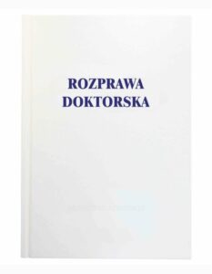 biała okładka praca licencjacka 2