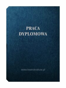granatowy brokat praca dyplomowa srebrny
