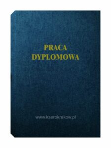 granatowy brokat praca dyplomowa