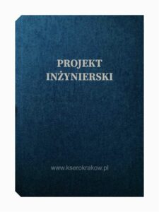 granatowy brokat projekt inżynierski 2