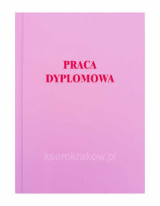 okładka różowa praca dyplomowa 69