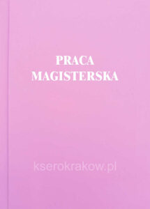 okładka różowa praca magisterska 63
