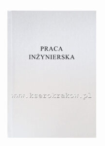 okładka srebrna projekt inżynierski 7