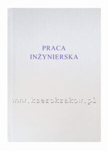 okładka srebrna projekt inżynierski 3