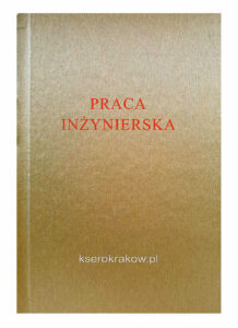 okładka złota praca inżynierska