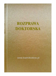 okładka złota rozprawa doktorska