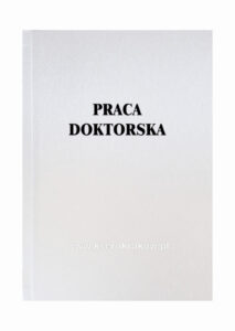 okładka srebrna projekt inżynierski