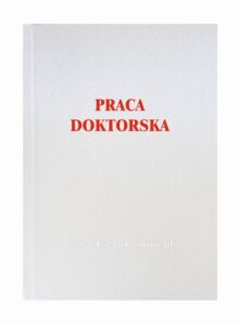 praca doktorska okladka