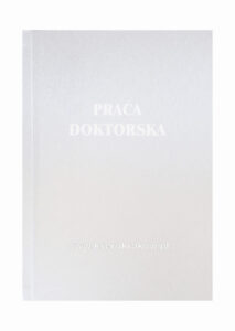 okładka srebrna projekt inżynierski