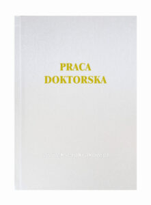 okładka srebrna projekt inżynierski