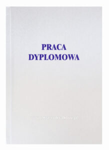 okładka srebrna projekt inżynierski