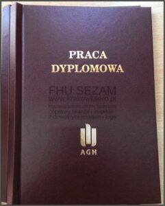 praca dyplomowa okładka