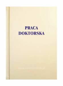 okładka srebrna projekt inżynierski