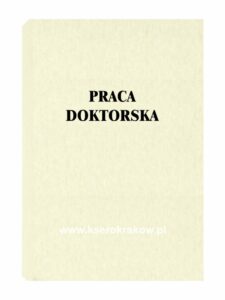 praca doktorska