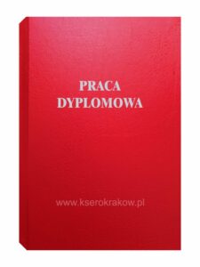 okładka czerwona praca dyplomowa 2