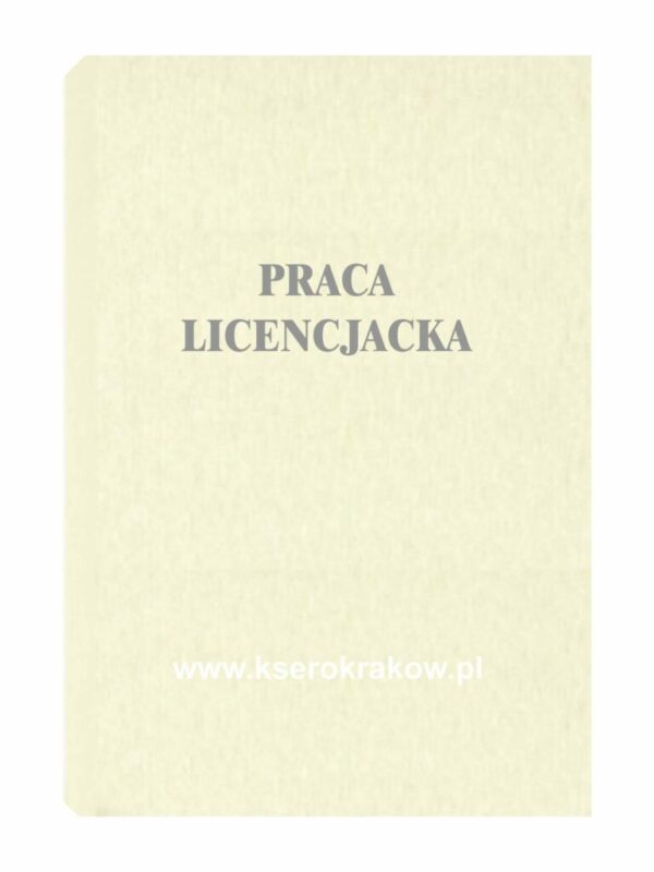 praca licencjacka
