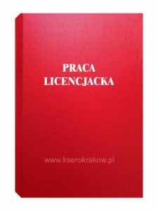 okładka czerwona praca licencjacka 2