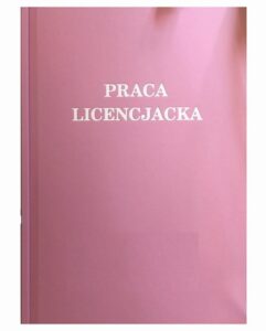 praca licencjacka różowa