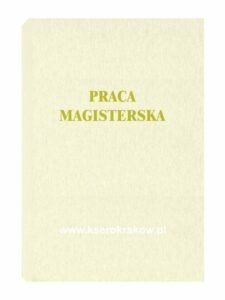 praca magisterska