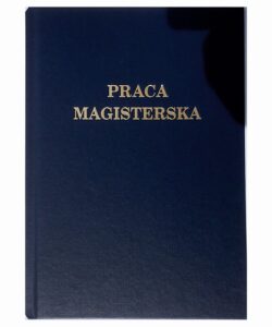 praca magisterska okladka