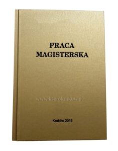 praca magisterska złota