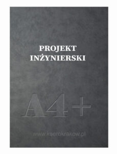 okładka szara projekt inżynierski 5