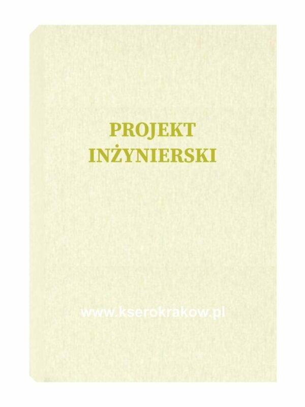 projekt inżynierski