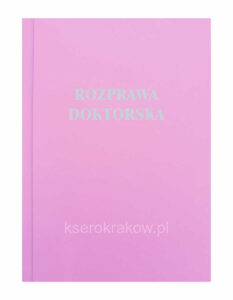 okładka różowa rozprawa doktorska 1