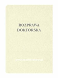 rozprawa doktorska kość słoniowa