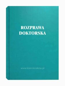 turkusowa okladka rozprawa doktorska 3