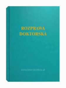 turkusowa okladka rozprawa doktorska 1