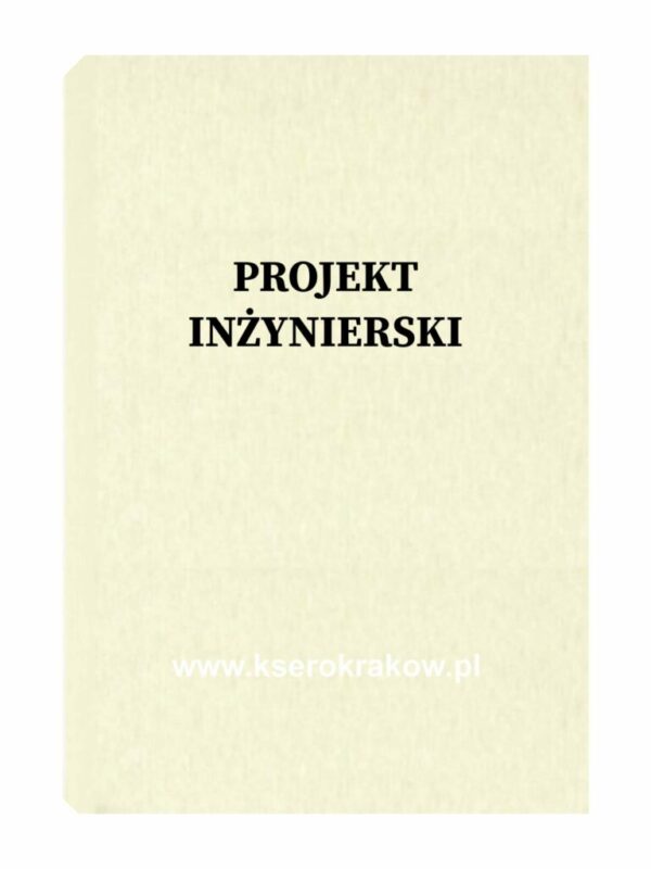 projekt inżynierski