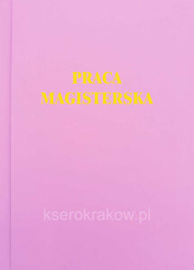 praca magisterska