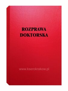 rozprawa doktorska